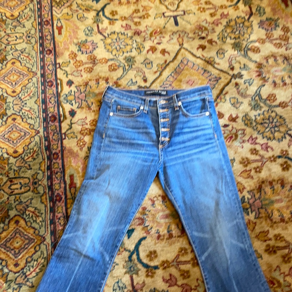 Veronica Beard cropped flare jeans